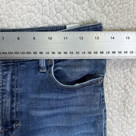 Lucky Brand Bridgette Crop Skinny Jeans Womens 6/28 (26x27) Blue Boho Minimalist - Picture 9 of 12